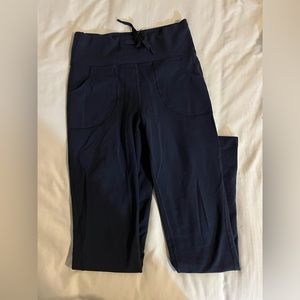 Lululemon Navy Straight Leg Yoga Pants